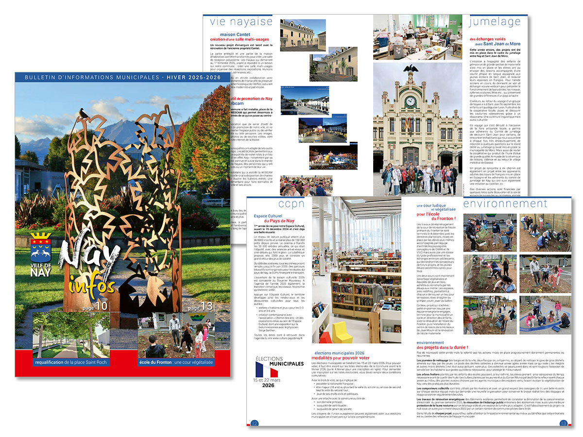 Bulletin municipal de Nay / hiver 2025 / 2026 Bulletin municipal de Nay / hiver 2025 / 2026
